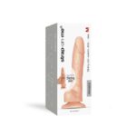 Vanilla Strap-on-Me Sliding Skin Realistic Dildo - Medium