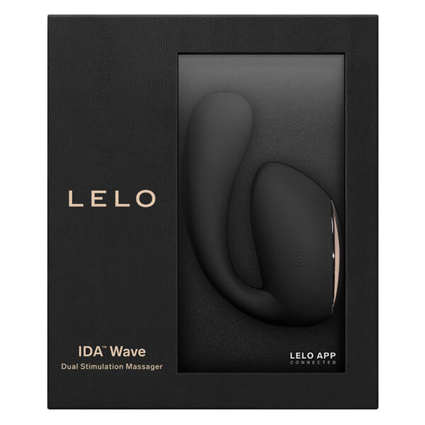 LELO IDA Wave Dual Stimulation Clitoral & G-spot Vibrator - Black