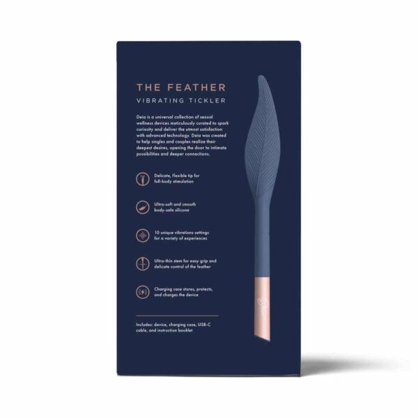 The Feather Vibrating Tickler by Deia