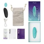 We-Vibe Moxie+ Remote Controlled Panty Vibrator - Aqua