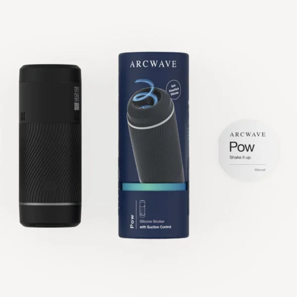 Arcwave Pow Suction Control Male Masturbator - Black