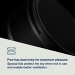 Arcwave Pow Suction Control Male Masturbator - Black