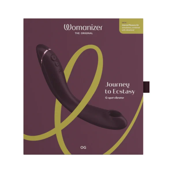 Womanizer OG Pleasure Air Vibrator for the G-Spot - Aubergine