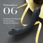 Womanizer OG Pleasure Air Vibrator for the G-Spot - Dark Gray