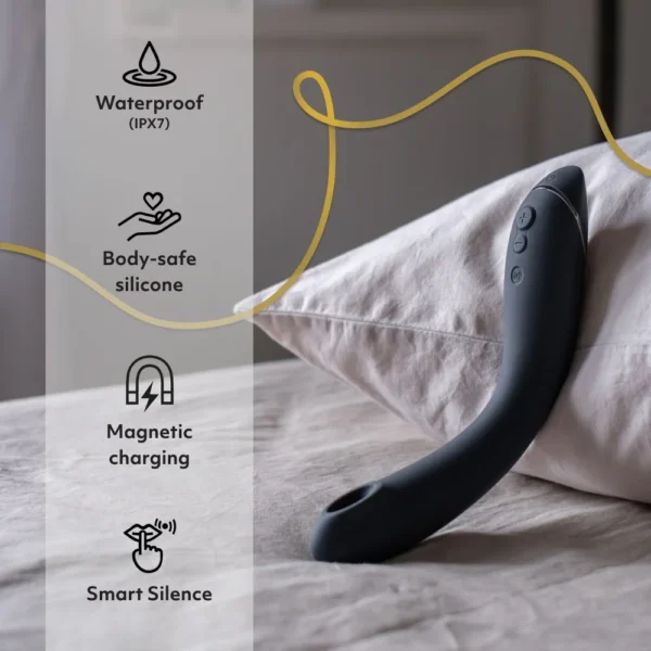 Womanizer OG Pleasure Air Vibrator for the G-Spot - Dark Gray