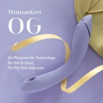 Womanizer OG Pleasure Air Vibrator for the G-Spot - Lilac