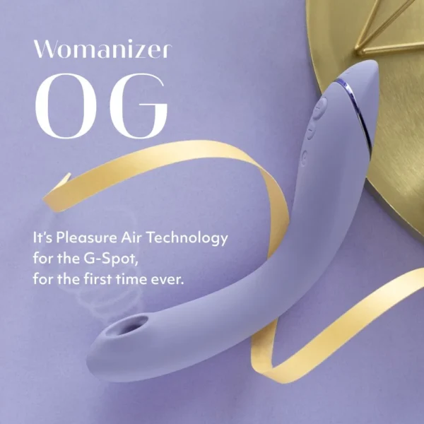Womanizer OG Pleasure Air Vibrator for the G-Spot - Lilac