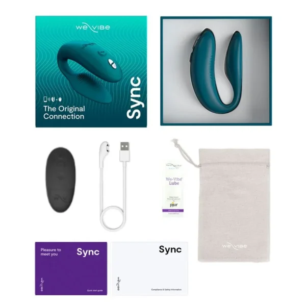 We-Vibe Sync 2 Couples' Vibrator Sex Toy - Green