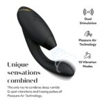 Womanizer Duo 2 Advanced Clitoral & G-spot Stimulator - Black
