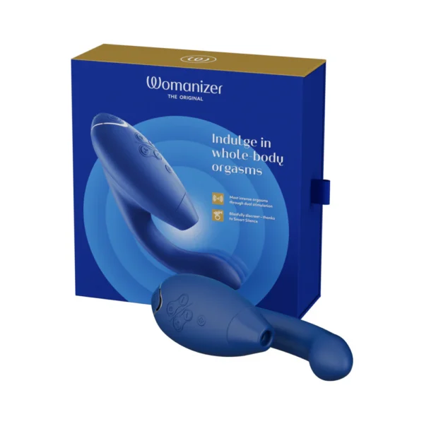 Womanizer Duo 2 Advanced Clitoral & G-spot Stimulator - Blueberry