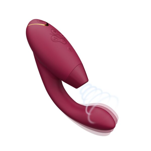 Womanizer Duo 2 Advanced Clitoral & G-spot Stimulator - Bordeaux