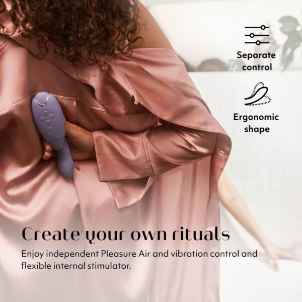 Womanizer Duo 2 Advanced Clitoral & G-spot Stimulator - Lilac