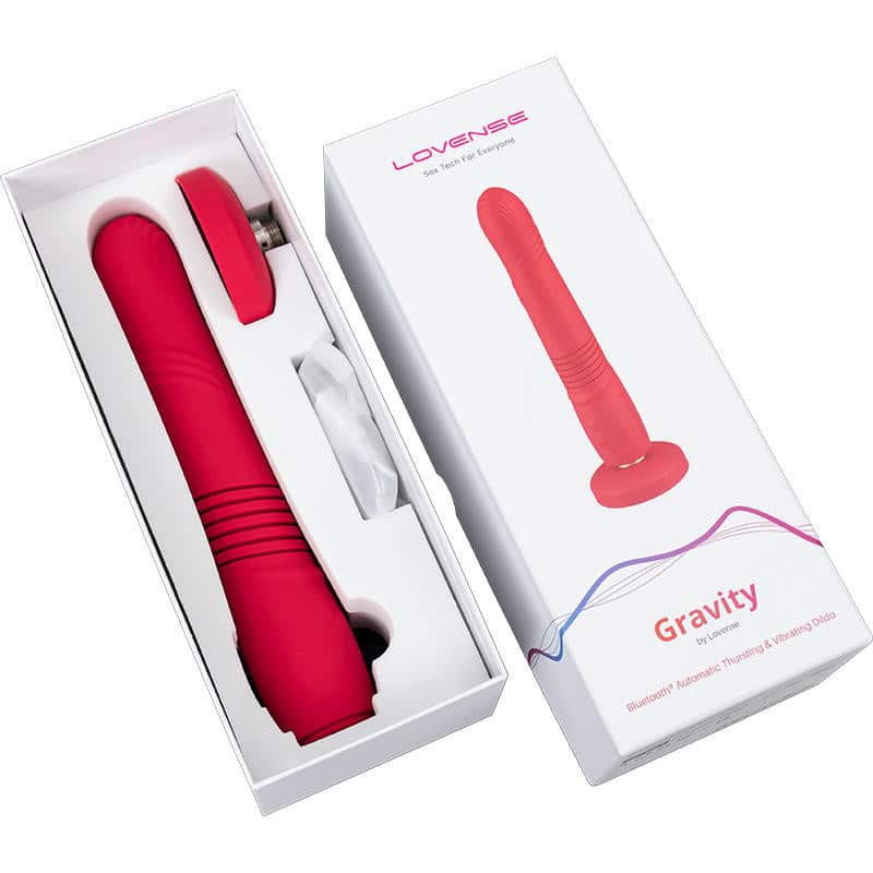 Lovense Gravity Thrusting Vibrating Dildo