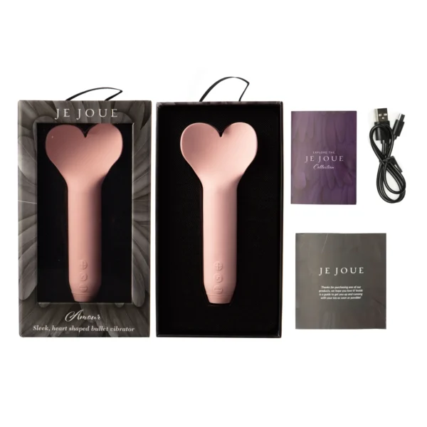 Je Joue Amour Fluttering Heart Bullet Vibrator - Pink