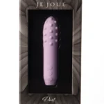 Je Joue Duet Textured Bullet Vibrator - Lilac