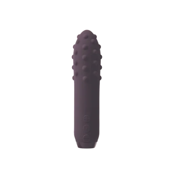 Je Joue Duet Textured Bullet Vibrator - Purple-1 Je Joue Duet Textured Bullet Vibrator - Purple