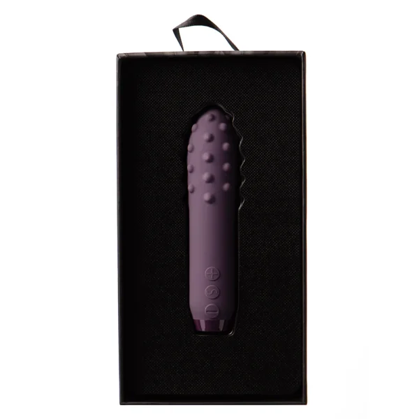 Je Joue Duet Textured Bullet Vibrator - Purple