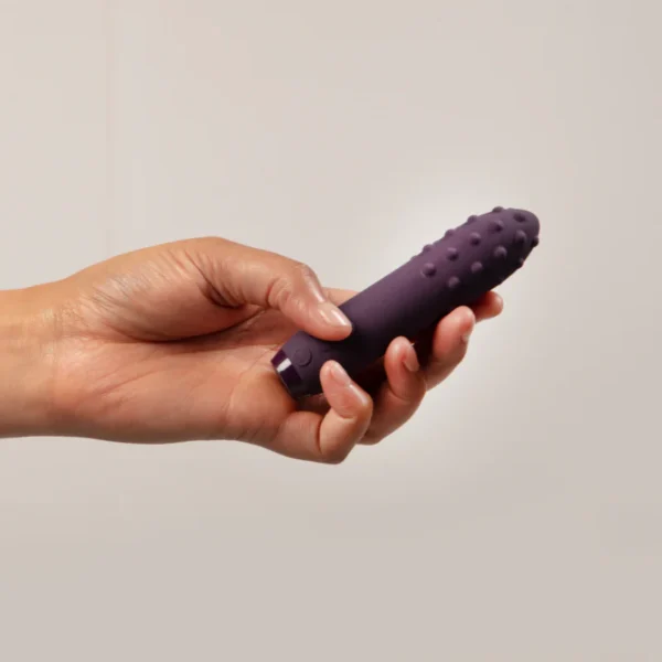 Je Joue Duet Textured Bullet Vibrator - Purple
