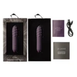 Je Joue Duet Textured Bullet Vibrator - Purple