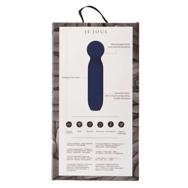 Je Joue Vita Flexible-Tip Bullet Vibrator - Cobalt Blue