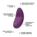 LELO Lily 3 Clitoral Vibrator - Dark Plum