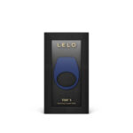 LELO TOR 3 Vibrating Couples Penis Ring - Base Blue