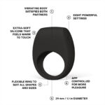 LELO TOR 3 Vibrating Couples Penis Ring - Black