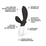 LELO LOKI Wave 2 Prostate Massager - Black