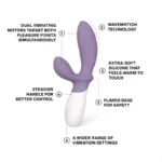 LELO LOKI Wave 2 Prostate Massager - Violet Dusk