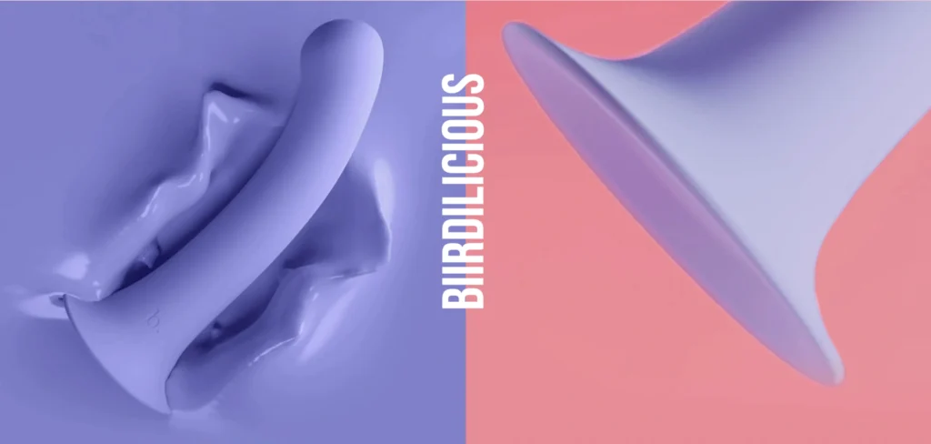 Biird Surii Silicone Curved G-spot Dildo - Biirdilcious