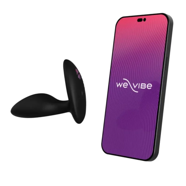 We-Vibe Ditto+ Vibrating-App & Remote-Controlled Butt Plug - Black