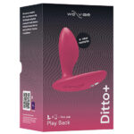 We-Vibe Ditto+ Vibrating-App & Remote-Controlled Butt Plug - Pink