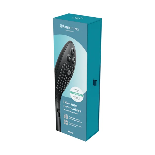 Womanizer Wave Shower Head Masturbator - Black