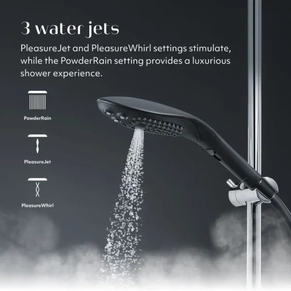 Womanizer Wave Shower Head Masturbator - Black