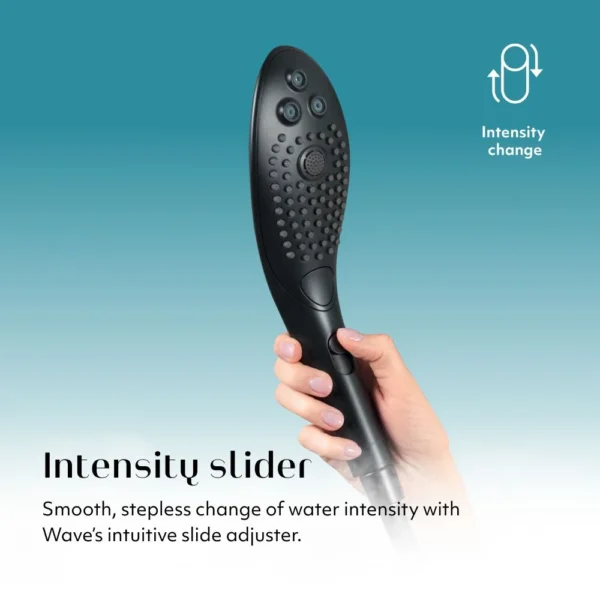 Womanizer Wave Shower Head Masturbator - Black
