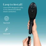 Womanizer Wave Shower Head Masturbator - Black