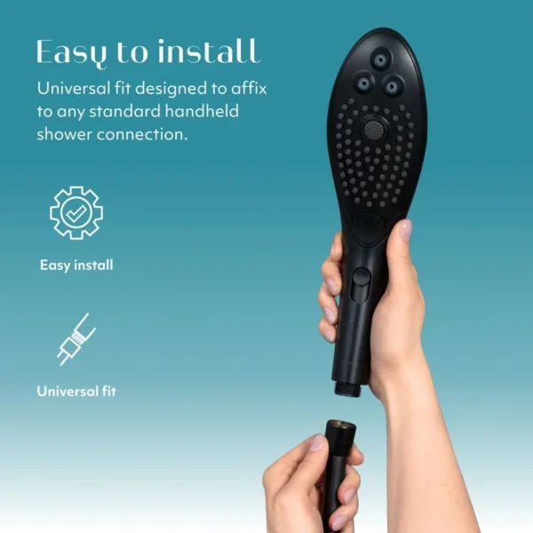Womanizer Wave Shower Head Masturbator - Black