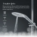 Womanizer Wave Shower Head Masturbator - Chrome