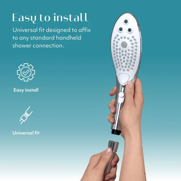 Womanizer Wave Shower Head Masturbator - Chrome