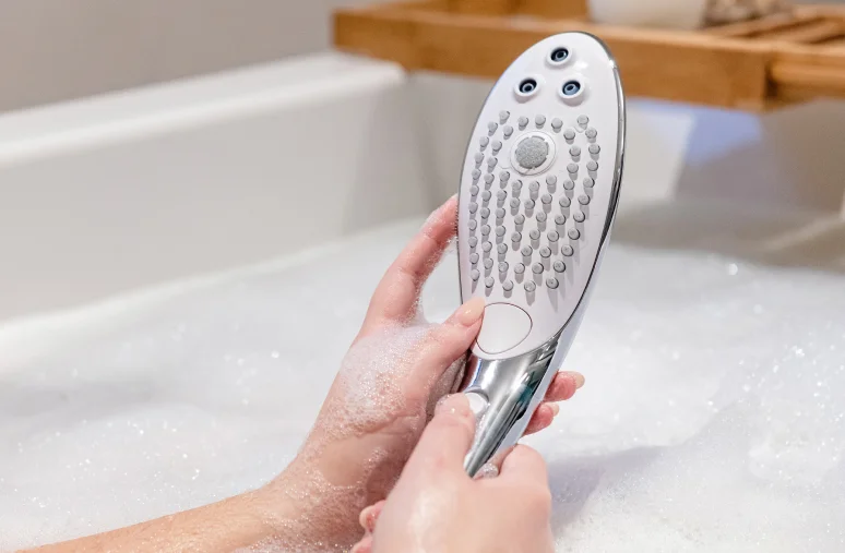 Womanizer Wave Shower Head Masturbator - Simple Controls