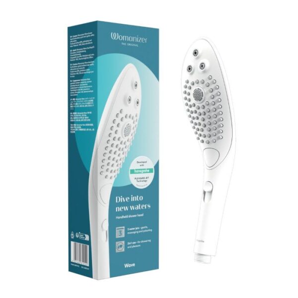 Womanizer Wave Shower Head Masturbator - White