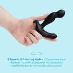 b-Vibe 360 Rotating, Vibrating, Remote-control Prostate Plug