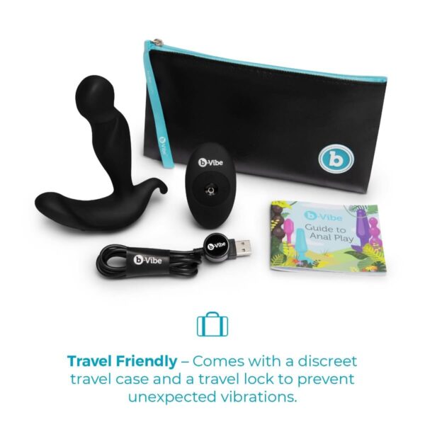 b-Vibe 360 Rotating, Vibrating, Remote-control Prostate Plug
