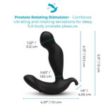 b-Vibe 360 Rotating, Vibrating, Remote-control Prostate Plug