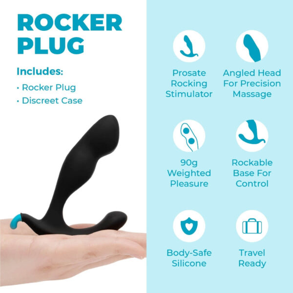 b-Vibe Rocker Plug Prostate Stimulator
