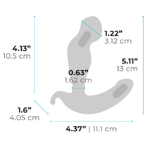 b-Vibe 360 Rotating and Vibrating Remote Controlled Prostate Plug