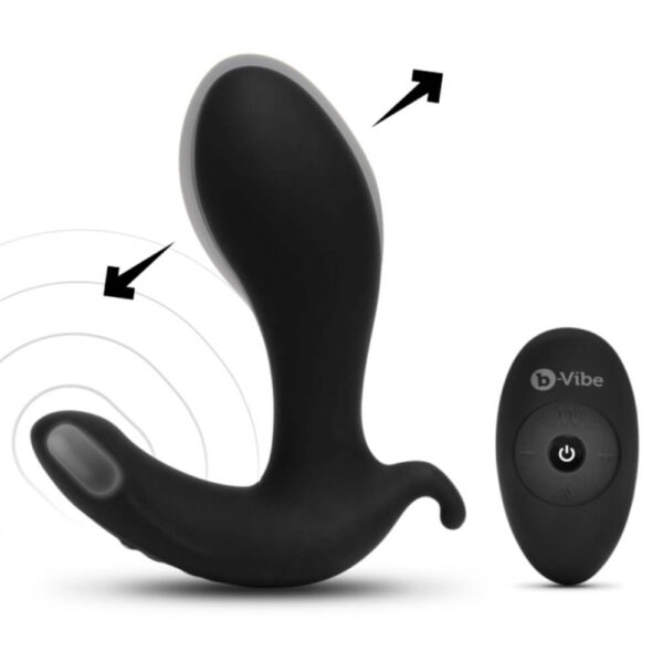 b-Vibe Expand Vibrating Remote-Controlled Prostate Plug