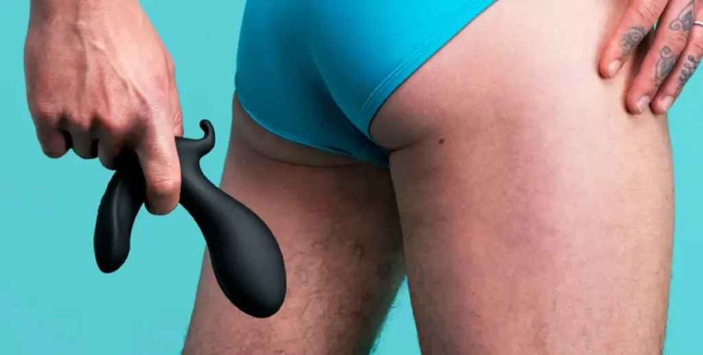 b-Vibe Expand Vibrating Remote-Controlled Prostate Plug - Ergonomic Shape