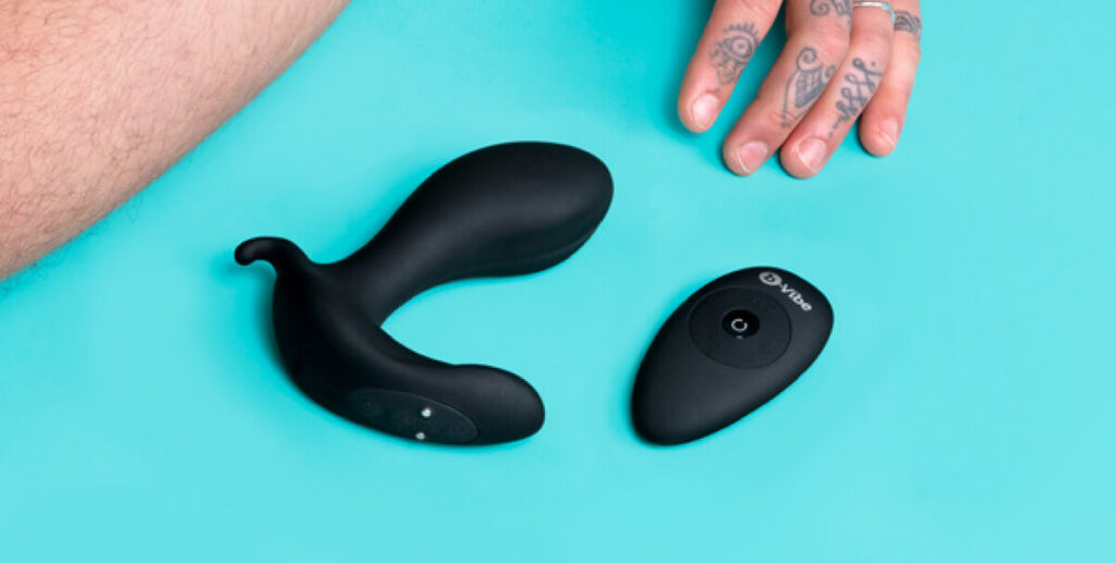 b-Vibe Expand Vibrating Remote-Controlled Prostate Plug - Remote-controlled