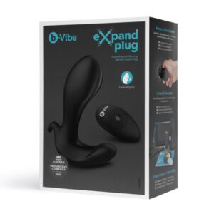 b-vibe Expand Vibrating Remote Control Prostate Plug